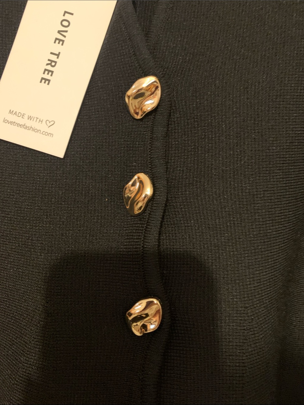 Love Tree sleeveless sweater - Picture 3 of 4